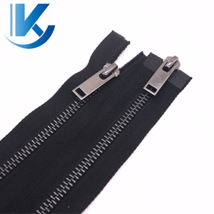 Nouveau # 5 fermetures éclair métalliques à <span class=keywords><strong>double</strong></span> <span class=keywords><strong>curseur</strong></span>, séparation bidirectionnelle, type laiton - Product Image 3