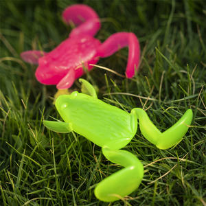 Esca da Pesca LureStorm in Plastica Morbida TPE, 3.7cm/5g 4.7cm/10g, Esca Artificiale a Forma di Rana Galleggiante per Pesca in Acqua Dolce, Fiumi e Laghi - Product Image 3