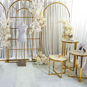 Wedding Arch Frame <b>Stand</b> Backdrop <b>Stand</b> for Wedding Artificial Flower <b>Screen</b> Background Photography Backdrop <b>Stand</b> - Product Image 4