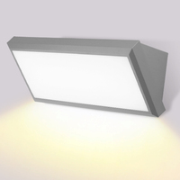 Applique murale LED en PC pour extérieur, montage en saillie, IP65, fabriquée à Foshan, Chine