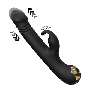 Potente stile coniglio vibratore in Silicone massaggio femminile Sextoys G Spot Clitoris stimolatore del sesso giocattolo per donna - Product Image 1