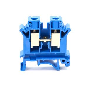 UK 10N bleu 24-8AWG 0.5-10mm 800V/76A pince à vis câble montage connecteur <span class=keywords><strong>électrique</strong></span> Din Rail <span class=keywords><strong>bornier</strong></span> - Product Image 2