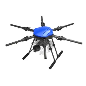 agricultural drone EFT E610S upgrade E610P 10L 10kg agricultural spray drone frame six 12S brushless 5L pump Hobbywing X6 power