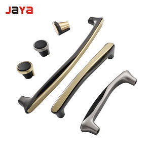 JAYA Cabinet <strong>Door</strong> Handle Minimalist Cabinet American Furniture Hardware Accessories Black Gold Drawer Wardrobe <strong>Door</strong> Handle - Product Image 6