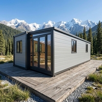 Maison conteneur extensible à un seul côté HUASHA de 20 pieds