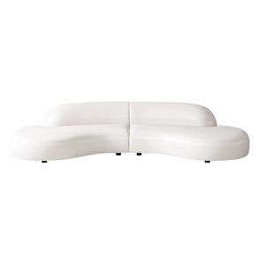 Moderno sofà da soggiorno semplice e curvo sezionale <span class=keywords><strong>per</strong></span> unghie Studio Hotel officina centro commerciale-comodi <span class=keywords><strong>mobili</strong></span> in attesa - Product Image 1