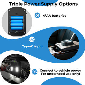 Repelente de Roedores CR05 Popular de Temporada, Función Inteligente de Encendido/Apagado Automático con Batería Antipérdida para Propietarios de Viviendas, Garajes y Estacionamientos de Larga Duración - Product Image 4