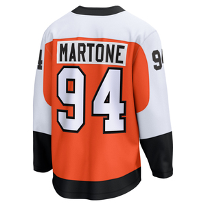 เสื้อฮอกกี้ผู้ชายแบบเย็บติดตรา Porter Martone รุ่นขายดีที่สุด Matvei Michkov Travis Konecny Trevor Zegras ไซส์ S-3XL - Product Image 2