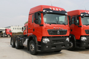 Howo Heavy Duty 6X4 Tractor Trucks 460hp Weichai Engine Lhd /Rhd Diesel Container Trailer Truck Head - Product Image 4