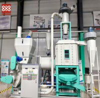 Nouvelle ligne de production complète de machines d'alimentation animale, usine de granulés d'aliments pour volailles, bétail et poulets, 1 tonne/h, acier au carbone, provenant de Chine