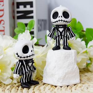 Cross Border mainan Model beruang mewah isian kapas PP boneka badut cetak 3D horor Halloween untuk hadiah liburan penghilang stres - Product Image 4