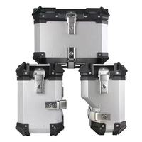 Kotak Samping Motor Grosir 35L, Kotak Atas Motor 45L dari Aluminium Alloy, Kotak Bagasi Perjalanan