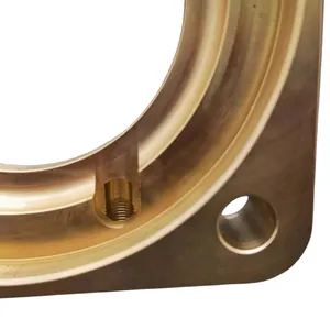 Servizi di tornitura di fresatura di alta qualità con precisione in metallo personalizzato Cnc tornito in rame parti in ottone