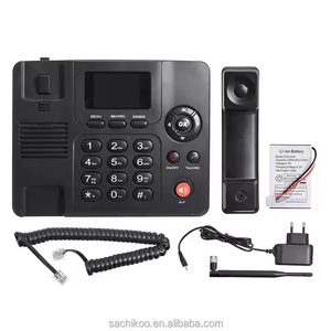 Téléphone <span class=keywords><strong>Fixe</strong></span> Sans Fil <span class=keywords><strong>4G</strong></span> Sachikoo avec Support Double SIM <span class=keywords><strong>4G</strong></span>/GSM et Double Carte - Product Image 2