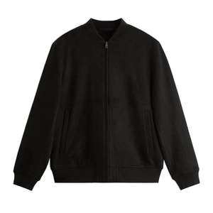 เสื้อแจ็คเก็ตบอมเบอร์ลายหัวใจ ผ้าโพลีเอสเตอร์ คอตั้ง สไตล์ลำลองธุรกิจ สำหรับผู้ชาย ฤดูใบไม้ร่วง - Product Image 2