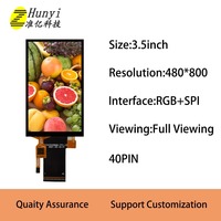 480*800 3.5 pouces écran tactile SPI + RGB IIC Interface Module LCD ST7701S pilote IC écran LCD