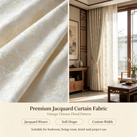 Tissu Jacquard Brocart 100% Polyester Écologique à Prix Compétitif, Tissé, Durable, à Motifs, Poids Moyen, Largeur 98 pouces pour