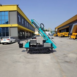 Máy đóng cọc lan can thủy lực <span class=keywords><strong>mini</strong></span>, giàn khoan cùng kiểu máy móc, máy khoan quay di động - Product Image 4