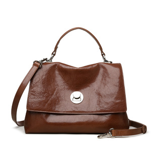 New Fashion Designer Crossbody <b>Bags</b> High Quality Genuine <b>Leather</b> Shoulder Messenger <b>Bag</b> Casual Totes Women Handbags and Purses - Product Image 1