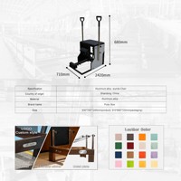 Chaise de Pilates portable et durable en alliage d'aluminium, machine Wunda pour studio de yoga et entraînement corporel