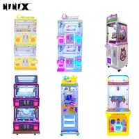 Offre Spéciale : Machine à griffes NINIX à monnayeur, jeu d'arcade, construction métallique, interface en anglais, 110/220V, garantie 12 mois, usage commercial
