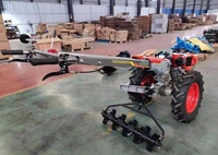 Traktor Mini ZT155 ZT140 2 Roda, Mesin Pengolah Tanah Dorong