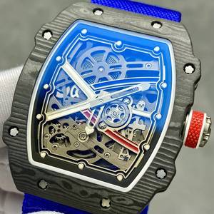 Montre mécanique pour homme, version haut de gamme RM67-02, ultra-fine 7,8 mm, ultra-légère, à cadran ajouré, pour le sport, les affaires et les occasions décontractées - Product Image 3
