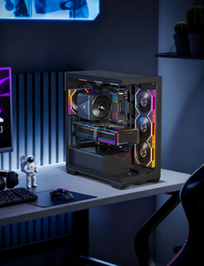 <span class=keywords><strong>Ventilador</strong></span> de PC <span class=keywords><strong>upHere</strong></span> ARGB de 120 mm, <span class=keywords><strong>Ventilador</strong></span> de Caja PWM Silencioso con Iluminación Infinity Mirror, <span class=keywords><strong>Ventilador</strong></span> de Refrigeración LED para Caja de Ordenador - Product Image 6