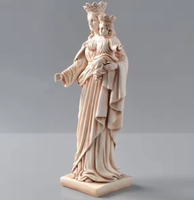 Statues religieuses en résine personnalisées, statue de la Vierge Marie pour la maison et le jardin, statue catholique