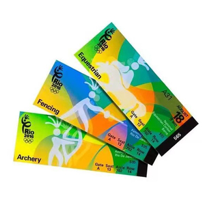 Precio de fábrica genuino Impresión de alta calidad Ryder's Cup Boleto de avión - Product Image 2