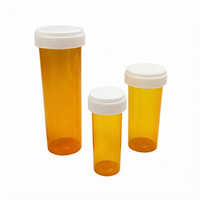 Flacons en plastique PP à bouchon à vis réversible, contenants de stockage multi-tailles pour médicaments et liquides