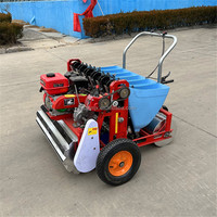 Semoir à ail professionnel pour usage agricole, à commande manuelle, pour tracteur