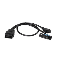 16Pin Mâle À Femelle Avec Connecteur Toyota D'OBD OBDII 16 Broches OBD 2 Y Câble Pour OBD2 Diagnostique de Scanner de Lecteur de Code de Défaut