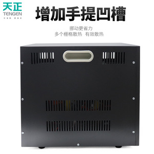 เท็นเก้น ทีเอ็นดี-7500 เครื่องปรับแรงดันไฟฟ้ากระแสสลับเฟสเดียว 220V แบบอัตโนมัติเต็มรูปแบบ คอยล์ทองแดงทั้งหมดสำหรับใช้ในครัวเรือน - Product Image 4