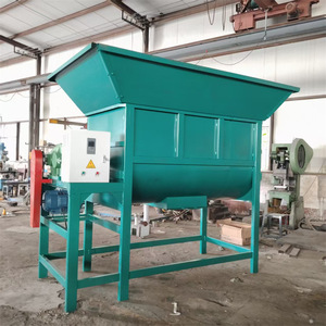 Mezcladora de Paletas Horizontal de 4 Kw, Acero al Carbono, Mezcladora de Polvo de Alta Productividad - Product Image 1