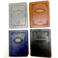 Carnet de poche A7 avec un motif de dessin animé coloré et adorable, facile à transporter pour un journal et un agenda, comme