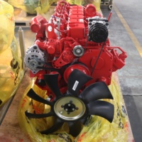 Moteur diesel Dongfeng Cummins neuf 6 cylindres 6BT ISB180 50, 180 CV, 132 kW, EURO 5, 5,9 L, démarrage électrique pour camion et bus