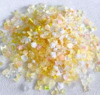 50g Breloques 3D en plastique effet Aurore pour ongles, motifs Nœud, Fleur, Ours, Papillon, décorations mixtes en strass rose, vert, violet