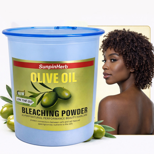 Poudre décolorante professionnelle permanente à l'huile d'olive, forte action, sans poussière, éclaircissant pour tous types de cheveux, fournisseur OEM pour salons - Product Image 1