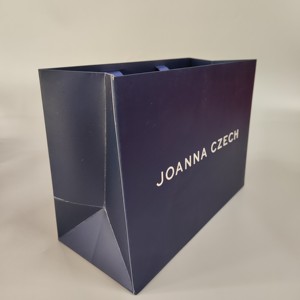 ถุงกระดาษคุณภาพสูง ขายส่ง รีไซเคิลได้ ใช้ซ้ำได้ กั<span class=keywords><strong>น</strong></span><span class=keywords><strong>น</strong></span>้ำ ผลิตตามสั่ง เป็นมิตรกับสิ่งแวดล้อม ผิวสัมผัสธรรมชาติ ตัวเลือกปรับแต่งได้ - Product Image 1