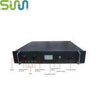 Batterie de station de communication 80Ah avec BMS, port RS232, interface USB, surveillance intelligente et contrôle à distance