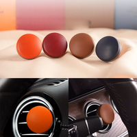 Désodorisant de voiture en gros, clip magnétique pour grille d'aération, tampon aromatique en peau de mouton, huile essentielle, parfum longue durée, écologique, sans BPA