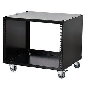 Rack de servidor de red de DJ de vídeo de Marco abierto LEILEI <span class=keywords><strong>7U</strong></span> Rack de red fuerte de 19 ''con cuatro ruedas - Product Image 1