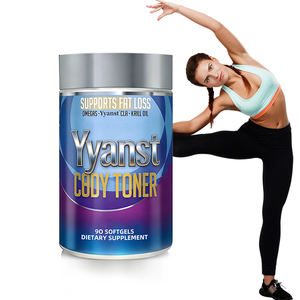 Huile de CLA et oméga 3, oméga 6 et oméga 9 en gélules molles de marque privée : Aide à la gestion du poids, améliore le métabolisme et la régulation des graisses - Product Image 1