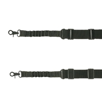 Sangle élastique en nylon tactique réglable pour la chasse avec boucle en métal QD et accessoire de montage de portée
