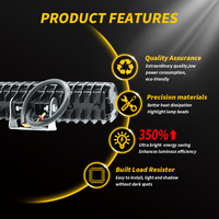 Lumière de travail pour voiture DXZ 16LED certifiée CE 36V 18W, projecteur 4x4 tout-terrain pour camion, VTT, UTV, éclairage extérieur automobile