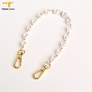 Elegante Catenella da Polso con Perle per iPhone 14 15 Pro, Cinghia per Telefono con Cordino e <span class=keywords><strong>Charm</strong></span> - Product Image 1