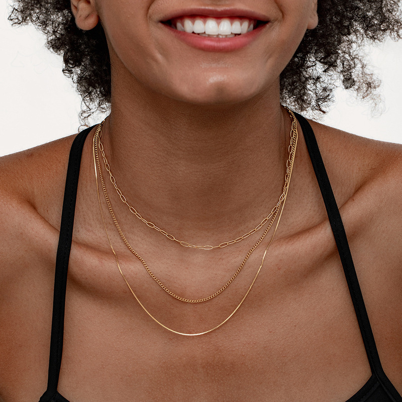 Personalized Fashion Braided Chain Choker Hot