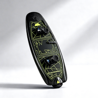 Planche de surf motorisée en fibre de carbone verte de qualité compétition, planche de jet surf rapide, surface personnalisée OEM