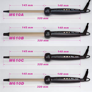 Baguette micro-styler en tourmaline à marque privée, 9 mm, style baguette, <span class=keywords><strong>fer</strong></span> à <span class=keywords><strong>friser</strong></span> pour cheveux afro bouclés - Product Image 4